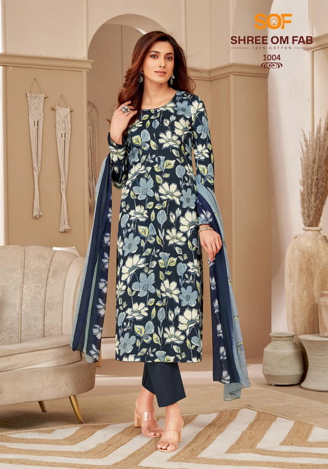 Nayraa Vol 1 By Sof Printed Heavy Cotton Dress Material Wholesalers iN Delhi